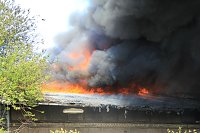 Bild: Gro&szlig;brand auf Bahnhofsgel&auml;nde
