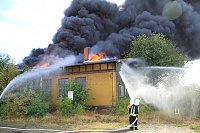 Bild: Gro&szlig;brand auf Bahnhofsgel&auml;nde