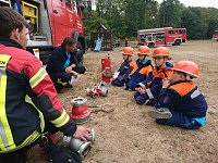 Bild: Zeltlager der Harztor-Jugendfeuerwehren