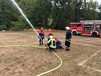 Bild: Zeltlager der Harztor-Jugendfeuerwehren