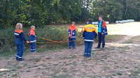 Bild: Zeltlager der Harztor-Jugendfeuerwehren