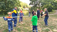 Bild: Zeltlager der Harztor-Jugendfeuerwehren