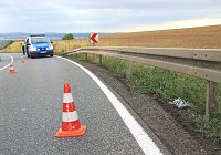 Motorradfahrerin verletzt Bild: Motorradfahrerin verletzt
