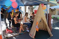 Straßenfest der pro vita Akademie Bild: Straßenfest der pro vita Akademie