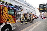 Brand in der Südharz-Galerie Bild: Brand in der Südharz-Galerie