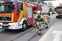 Brand in der Südharz-Galerie Bild: Brand in der Südharz-Galerie