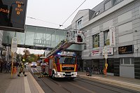 Brand in der Südharz-Galerie Bild: Brand in der Südharz-Galerie