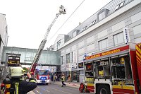Brand in der Südharz-Galerie Bild: Brand in der Südharz-Galerie