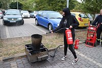 Aktion junge Fahrer am Berufsschulzentrum Nordhausen Bild: Aktion junge Fahrer am Berufsschulzentrum Nordhausen