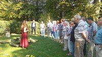 Kurt Frank zu Besuch auf Schloss Berlepsch Bild: Kurt Frank zu Besuch auf Schloss Berlepsch
