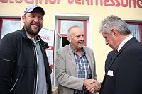 Bild: 25 j&auml;hriges Betriebsjubil&auml;um bei der Vermessung