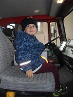 Bild: Besuch von Feuerwehr und Polizei