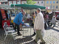 Bild: Buntes Treiben auf dem Nordh&auml;user "Marktplatz"