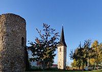Bild: Farbenpracht auf dem Petersberg und in der Luft