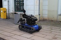 Bild: Polizeieinsatz am Bahnhof