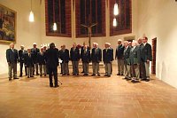 Bild: In der Blasiikirche begeisterten gestern der Chor der Ural-Kosaken und der Nordh&auml;user M&auml;nnerchor