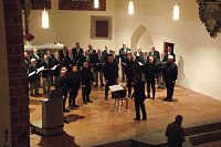 Bild: In der Blasiikirche begeisterten gestern der Chor der Ural-Kosaken und der Nordh&auml;user M&auml;nnerchor