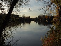 Bild: Eine Runde Kiesteich