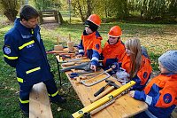 Bild: So macht Feuerwehrausbildung Spa&szlig;