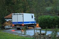 Bild: Gro&szlig;einsatz der Polizei