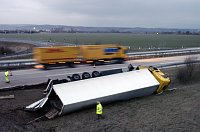Bild: LKW Unfall auf Autobahn