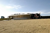 Bild: LKW Unfall