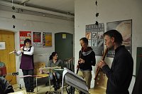 Bild: Weihnachtsfeier Kunstschule