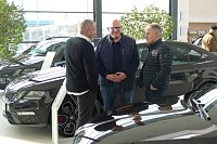Bild: Sonnige Aussichten beim Skoda-Buffet