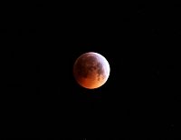 Bild: Mondfinsternis am 21. Januar 2019