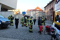 Bild: Brand in Toilette