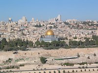 Bild: Israel: Blick vom &Ouml;lberg auf Jerusalem