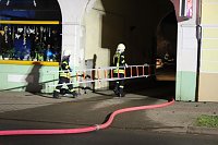 Bild: Schuppenbrand in der Bochumer Stra&szlig;e