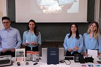 Nahmen die Generation online unter die Lupe - Lukas Schabrocker, Franziska Mertens, Johanna S. Lehner und Laura M- Hesse Bild: Nahmen die Generation online unter die Lupe - Lukas Schabrocker, Franziska Mertens, Johanna S. Lehner und Laura M- Hesse