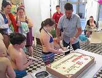 Bild: Endlich erwachsen -das Badehaus feierte seinen 18. Geburtstag