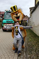 Bild: Festumzug zum 50. Jubil&auml;um in Wollersleben