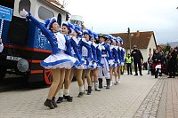 Bild: Festumzug zum 50. Jubil&auml;um in Wollersleben