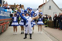 Bild: Festumzug zum 50. Jubil&auml;um in Wollersleben