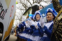 Bild: Festumzug zum 50. Jubil&auml;um in Wollersleben