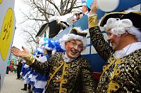 Bild: Festumzug zum 50. Jubil&auml;um in Wollersleben