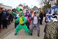 Bild: Festumzug zum 50. Jubil&auml;um in Wollersleben