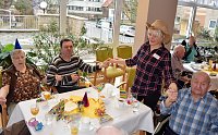 Bild: Rosenmontag im DRK-Pflegeheim