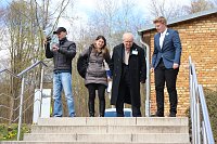 Gedenken zum 74. Jahr der Befreiung des KZ Mittelbau-Dora Bild: Gedenken zum 74. Jahr der Befreiung des KZ Mittelbau-Dora