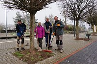 Harztor putzt Bild: Harztor putzt