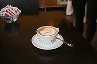 Bild: Ein letzter Cappuchino.