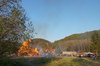 Bild: Osterfeuer in Ilfeld