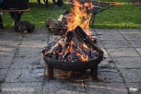 Bild: Osterfeuer in NDH Salza