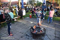 Bild: Osterfeuer in NDH Salza