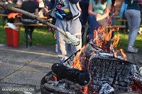 Bild: Osterfeuer in NDH Salza