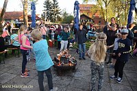 Bild: Osterfeuer in NDH Salza