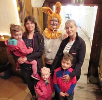 Bild: Der Osterhase unter Tage